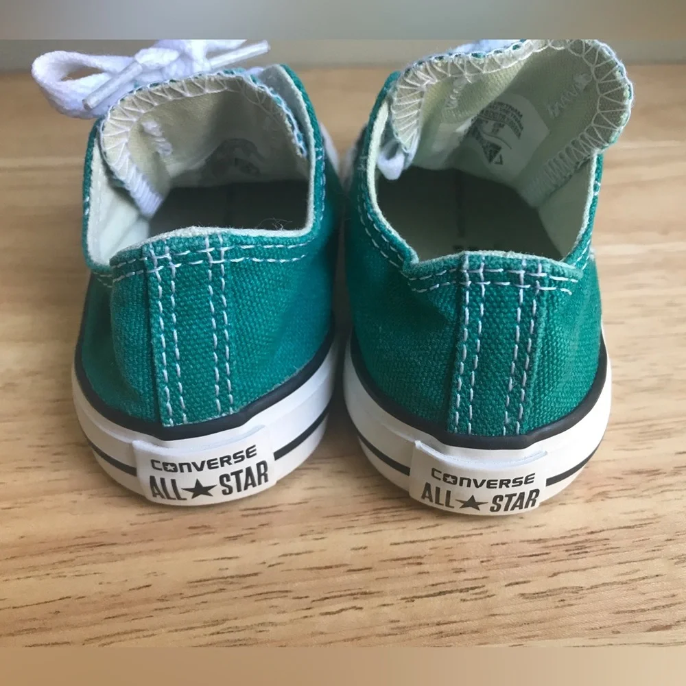 Converse Chuck Taylor Ox Low Sneaker Green Size: US Toddler 6 EUR 22 CM 13
